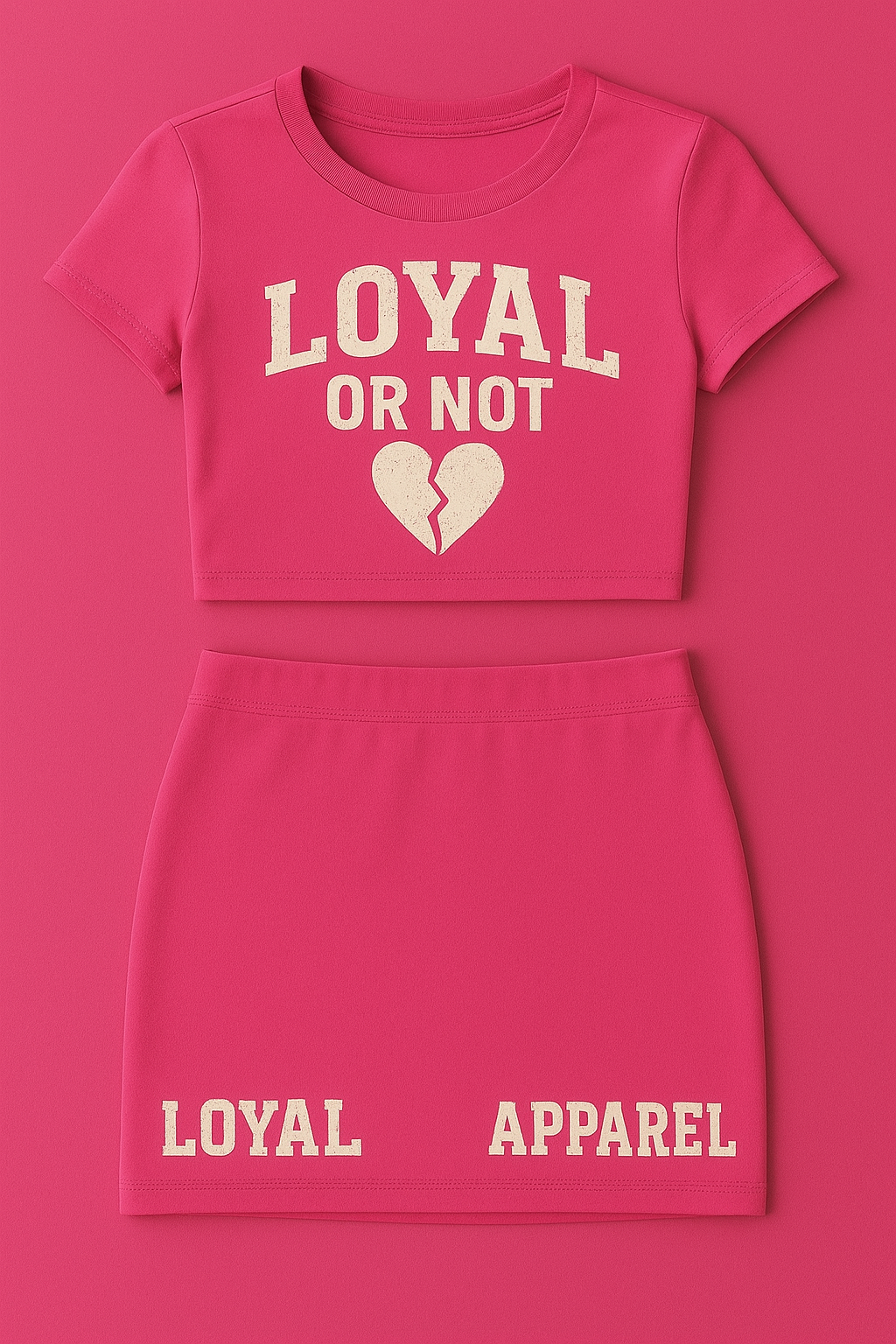 Loyal or not two piece