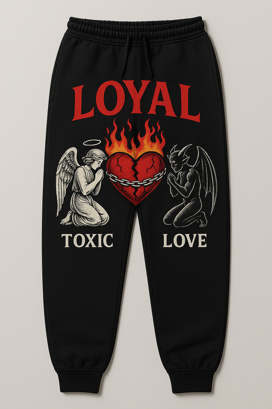 Toxic love men sweatpants