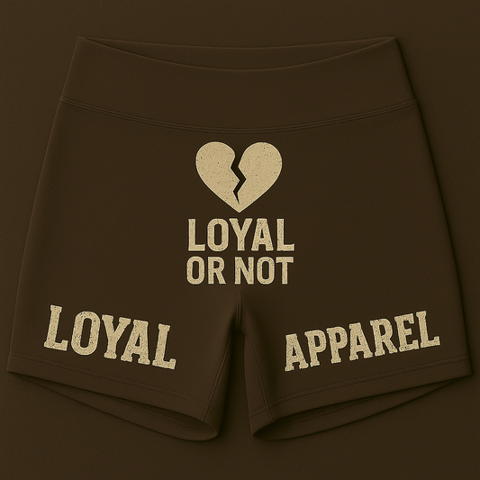 Loyal or not woman shorts