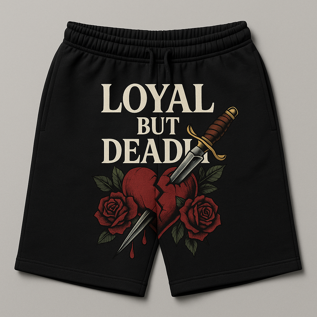 Loyal but deadly shorts - Loyal Apparel