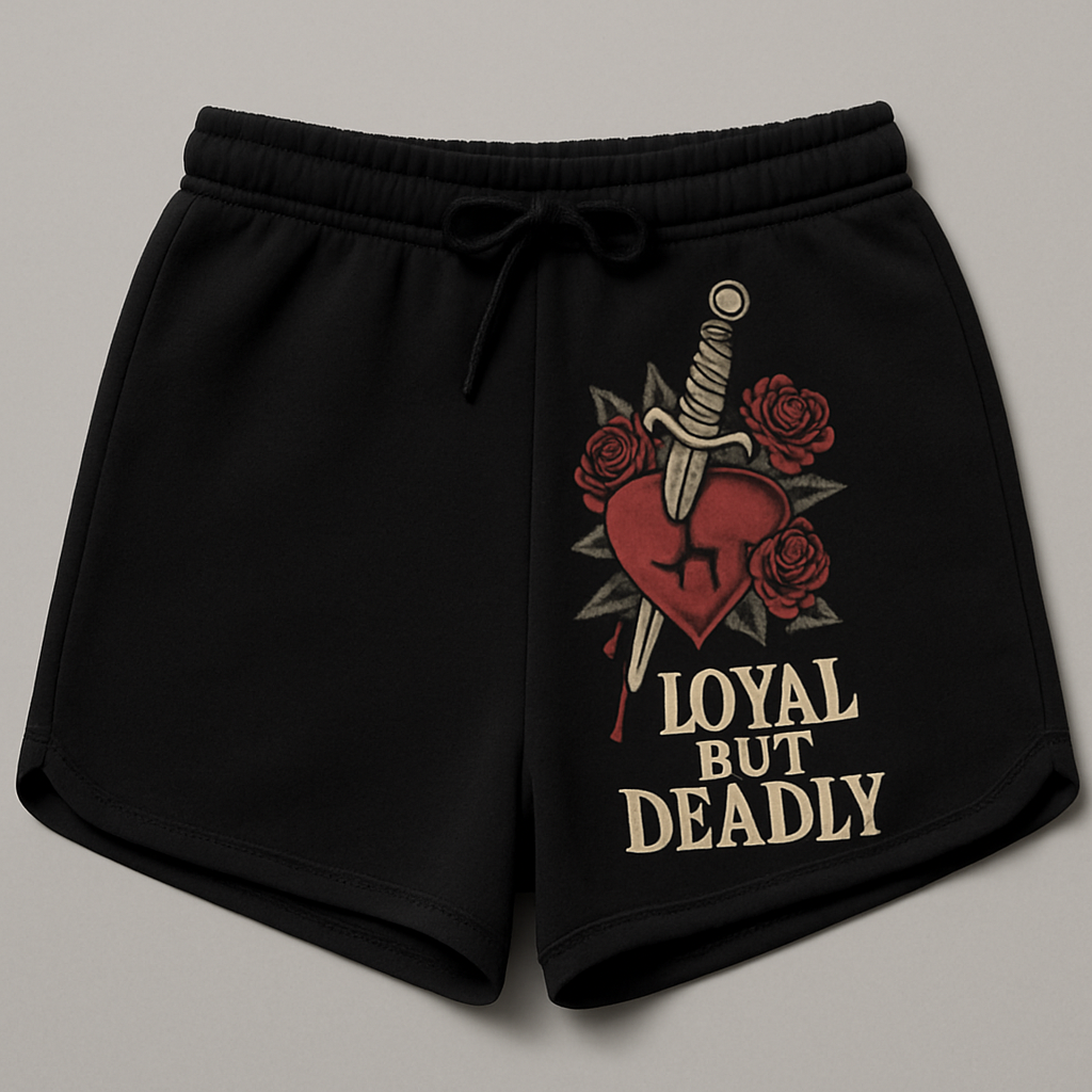 Loyal but deadly Shorts - Loyal Apparel
