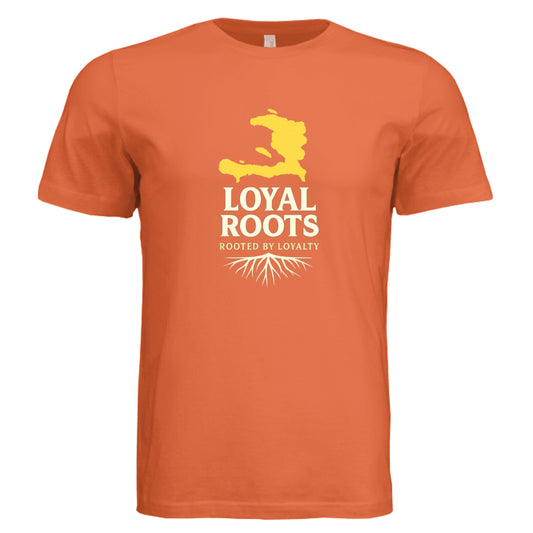 Solid Orange Triblend - FRONT