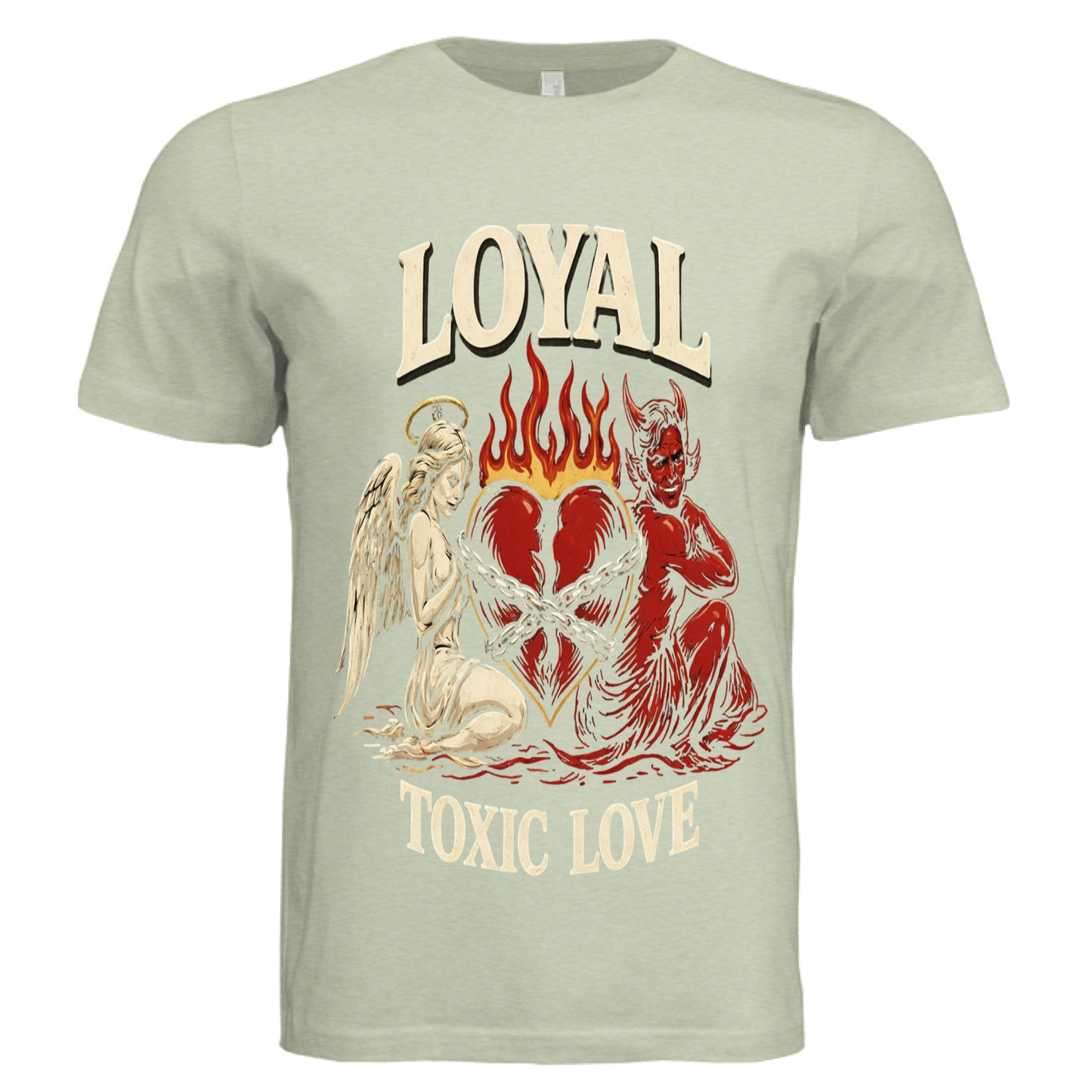 Spring Green Triblend - FRONT