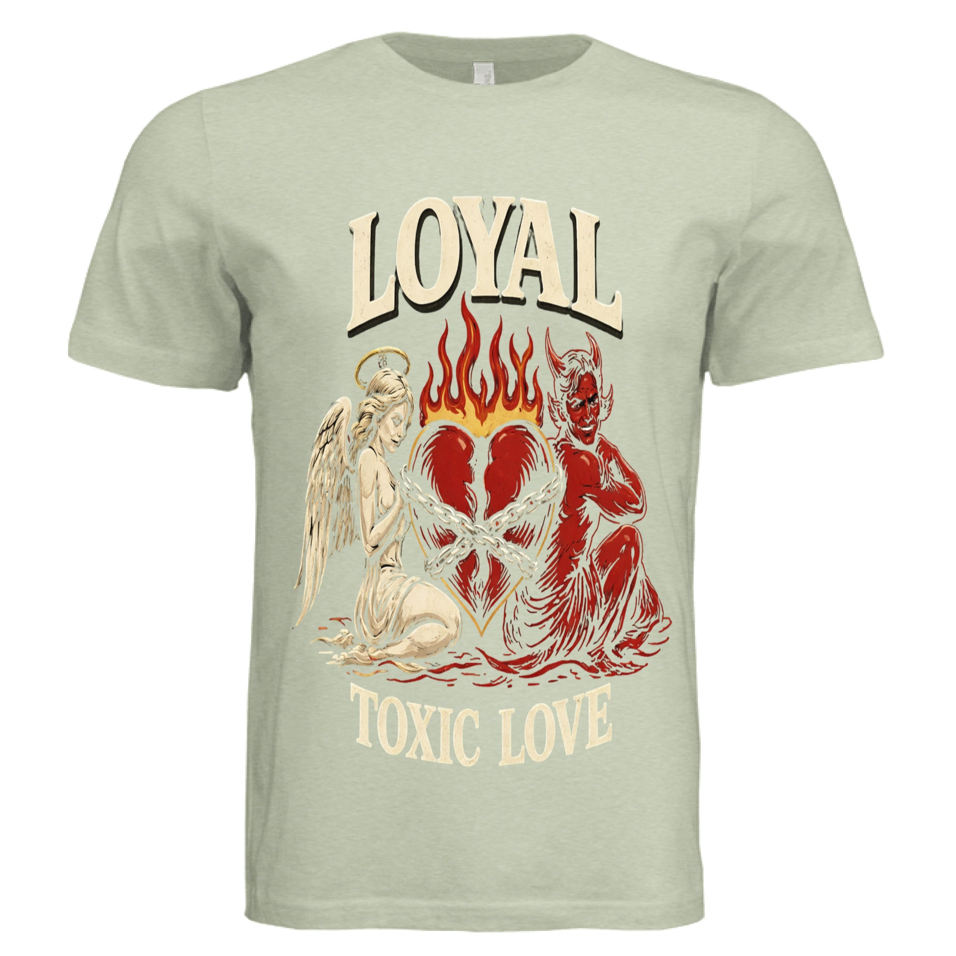 Spring Green Triblend - FRONT