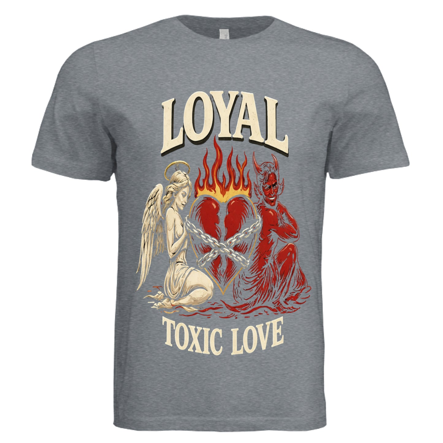 Solid Slate Triblend - FRONT