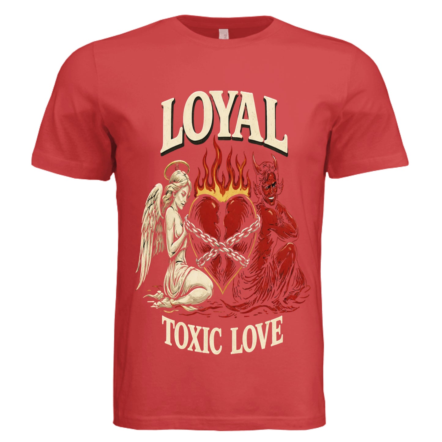 SOLID RED TRIBLN - FRONT